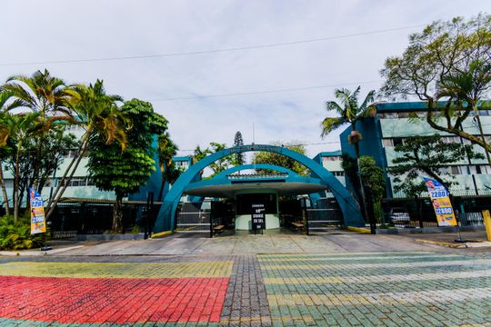 Fachada do Condominio  de apartamento para alugar com 3 quartos, 62m² em Parque Cecap, Guarulhos