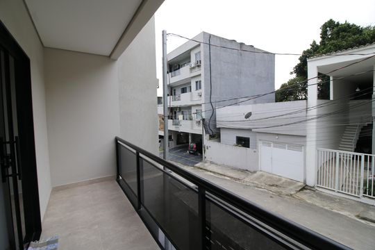 Varanda da Suíte 1 de casa à venda com 3 quartos, 200m² em Jacarepaguá, Rio de Janeiro