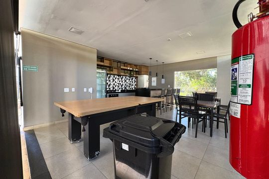 Área comum - Churrasqueira de apartamento para alugar com 2 quartos, 50m² em Bonfim Paulista, Ribeirão Preto