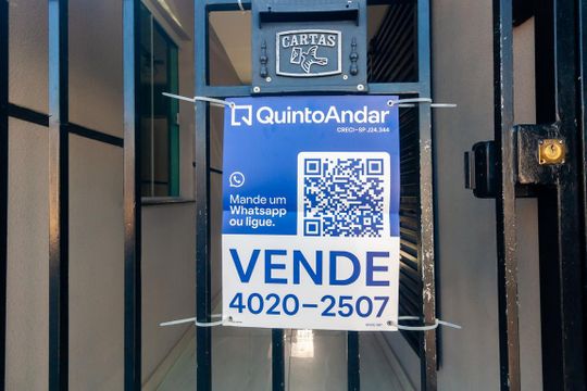 Placa de apartamento à venda com 1 quarto, 30m² em Vila Alpina, São Paulo