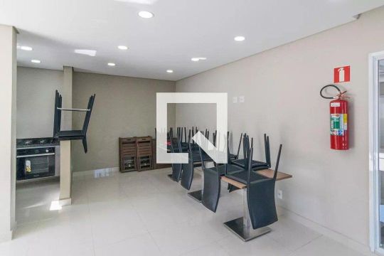 Área comum - Salão de festas de apartamento à venda com 2 quartos, 59m² em Vila Sao Pedro, Santo André
