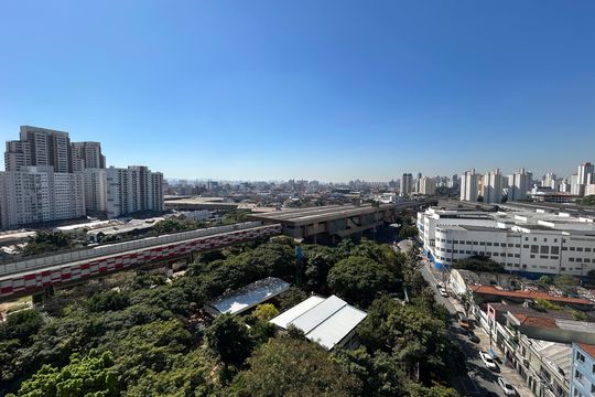Vista da Sala de apartamento para alugar com 2 quartos, 49m² em Brás, São Paulo