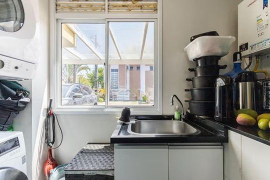 Cozinha de casa de condomínio para alugar com 3 quartos, 160m² em Estância Velha, Canoas
