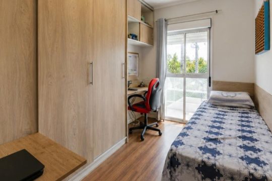 Quarto 3 de casa de condomínio para alugar com 3 quartos, 160m² em Estância Velha, Canoas