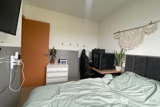 Quarto de apartamento à venda com 2 quartos, 40m² em Canudos, Novo Hamburgo
