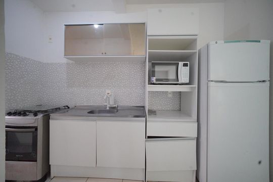 Cozinha de apartamento para alugar com 2 quartos, 60m² em Ingleses Centro, Florianópolis