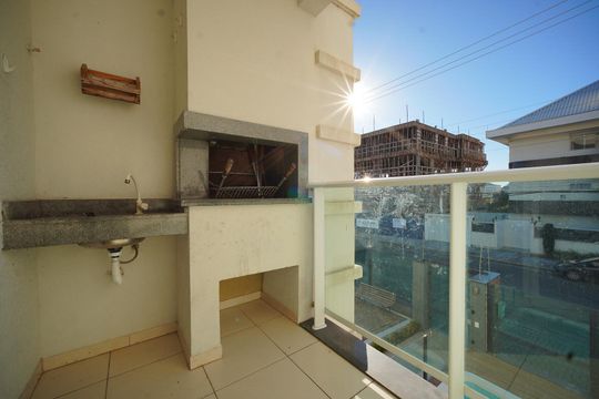 Varanda da Sala/Churrasqueira de apartamento para alugar com 2 quartos, 60m² em Ingleses Centro, Florianópolis