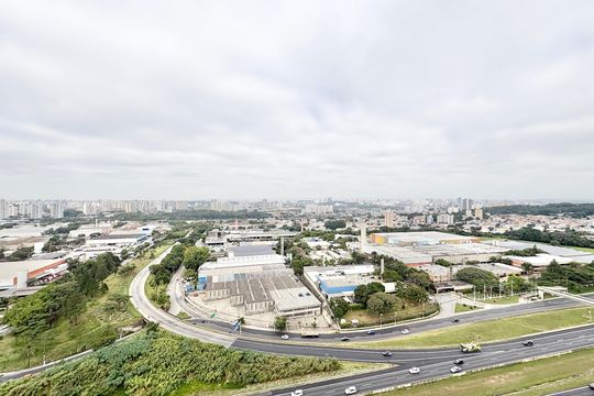 Vista da Suíte de apartamento à venda com 3 quartos, 100m² em Parque Sao Domingos, São Paulo