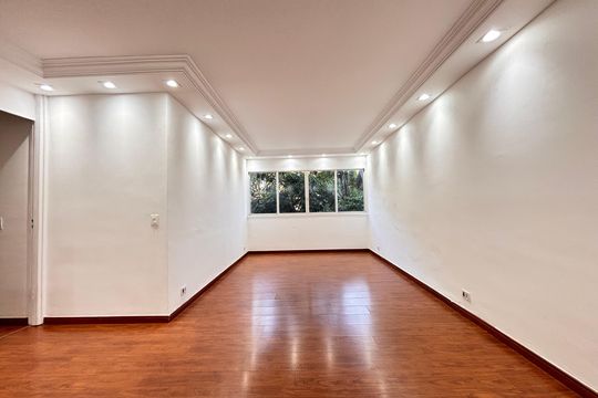 Sala de apartamento para alugar com 3 quartos, 110m² em Vila Olímpia, São Paulo