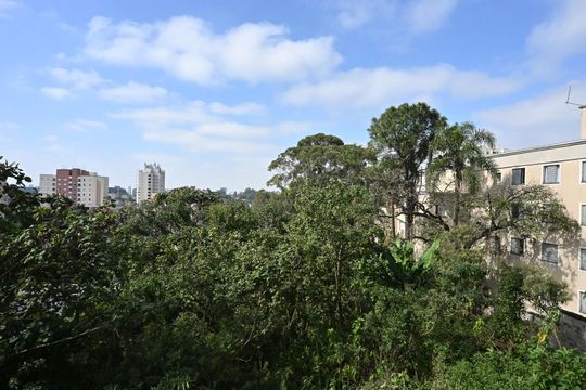 Vista da varanda da sala de apartamento para alugar com 2 quartos, 37m² em Morumbi, São Paulo