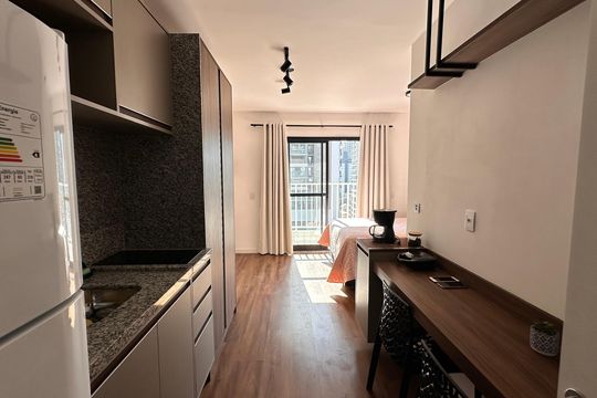Kitnet/Studio para alugar com 1 quarto, 26m² em Santo Amaro, São Paulo