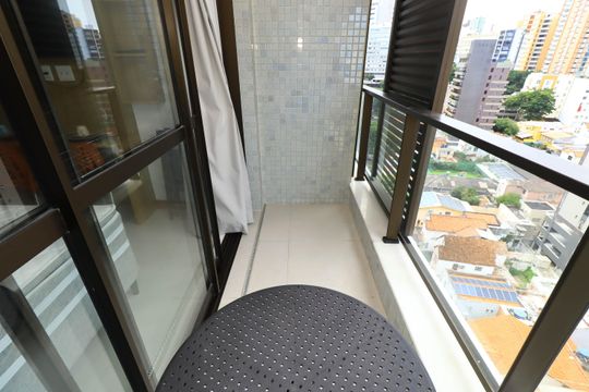 Varanda do studio de apartamento para alugar com 1 quarto, 22m² em Barra, Salvador