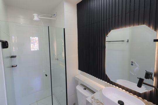 Banheiro de apartamento para alugar com 2 quartos, 41m² em Jaguaribe, Osasco