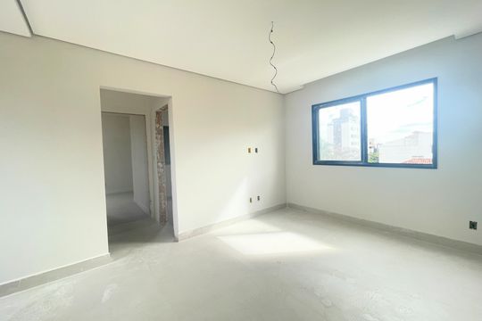 Sala de apartamento à venda com 2 quartos, 51m² em Indaiá, Belo Horizonte