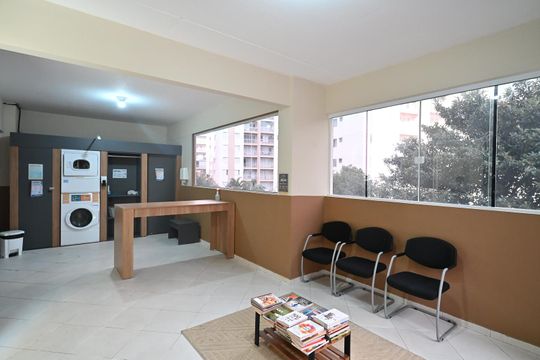 Área comum de apartamento à venda com 2 quartos, 67m² em Jardim Henriqueta, Taboão da Serra