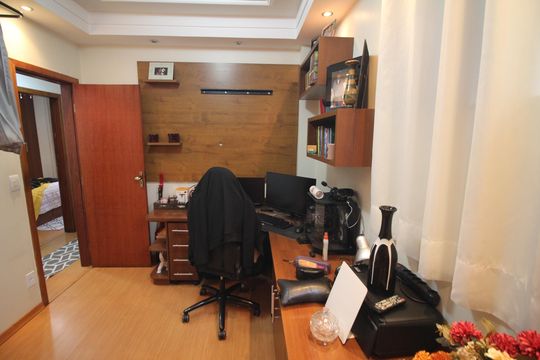 Quarto 3 de apartamento à venda com 3 quartos, 74m² em Barreiro, Belo Horizonte