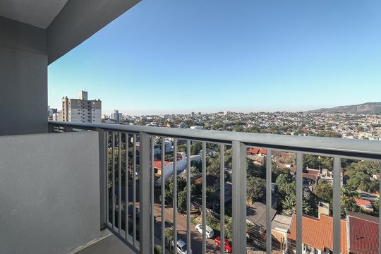 Varanda de apartamento para alugar com 1 quarto, 37m² em Jardim do Salso, Porto Alegre