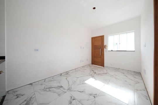 Sala/Cozinha de apartamento à venda com 2 quartos, 53m² em Cidade Patriarca, São Paulo