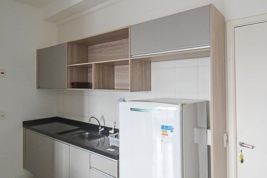 Cozinha  de apartamento para alugar com 1 quarto, 42m² em Jardim do Mar, São Bernardo do Campo
