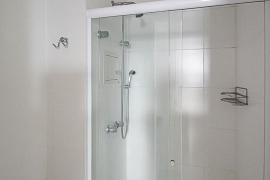 Banheiro  de apartamento para alugar com 1 quarto, 42m² em Jardim do Mar, São Bernardo do Campo