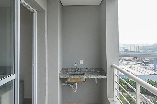 Sacada de apartamento para alugar com 1 quarto, 42m² em Jardim do Mar, São Bernardo do Campo