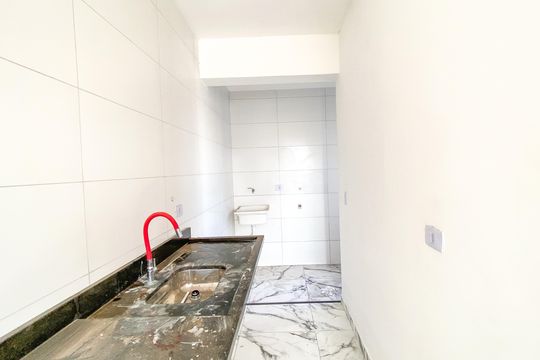 Cozinha  de apartamento à venda com 2 quartos, 77m² em Cidade Patriarca, São Paulo