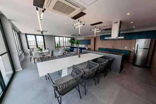 Área externa de apartamento à venda com 1 quarto, 30m² em Sumaré, São Paulo