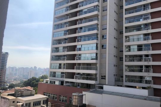 Vista de apartamento à venda com 1 quarto, 30m² em Sumaré, São Paulo
