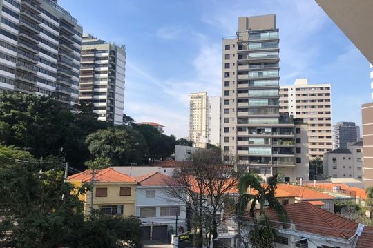 Área externa de apartamento à venda com 1 quarto, 30m² em Sumaré, São Paulo