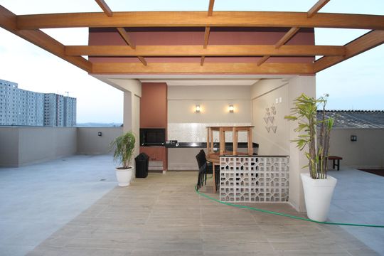 Área comum de apartamento para alugar com 2 quartos, 43m² em Itaim Paulista, São Paulo