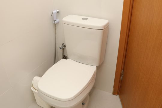 Banheiro - Suíte 1 de casa de condomínio à venda com 3 quartos, 125m² em Vila Jardim Vitoria, Goiânia