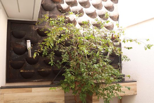 Fachada de casa de condomínio à venda com 3 quartos, 125m² em Vila Jardim Vitoria, Goiânia