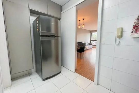 Cozinha de apartamento para alugar com 3 quartos, 120m² em Auxiliadora, Porto Alegre
