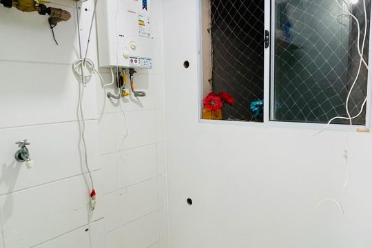 Lavanderia de apartamento para alugar com 2 quartos, 50m² em Jardim Barro Branco, Cotia