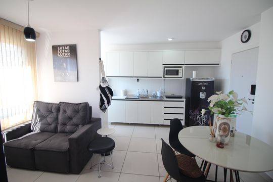 Sala de apartamento para alugar com 2 quartos, 50m² em Santa Maria, Belo Horizonte