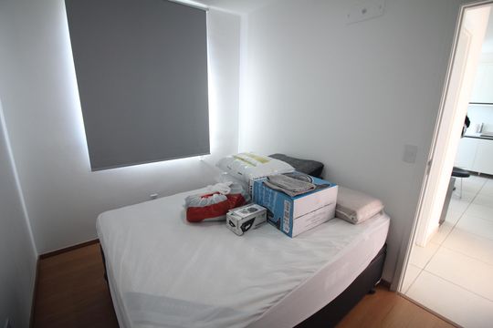 Quarto 1 de apartamento para alugar com 2 quartos, 50m² em Santa Maria, Belo Horizonte
