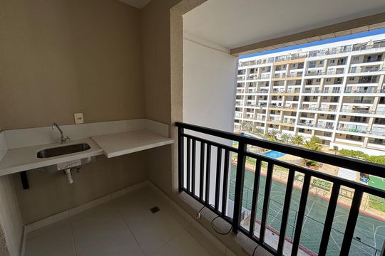 Varanda de apartamento para alugar com 1 quarto, 42m² em Csg 3, Brasília