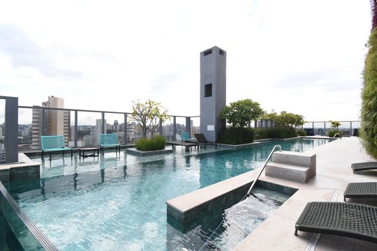 Área comum de apartamento à venda com 2 quartos, 147m² em Centro, Curitiba