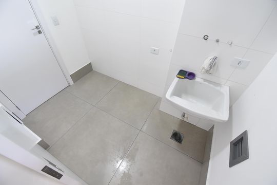 Área de Serviço de apartamento à venda com 2 quartos, 147m² em Centro, Curitiba