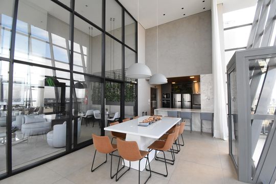 Área comum de apartamento à venda com 2 quartos, 147m² em Centro, Curitiba