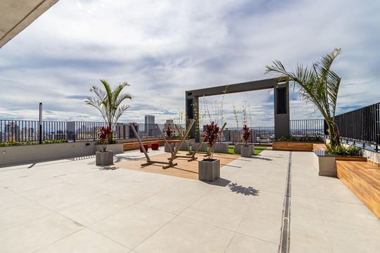 Área comum de apartamento à venda com 2 quartos, 51m² em Centro, Curitiba