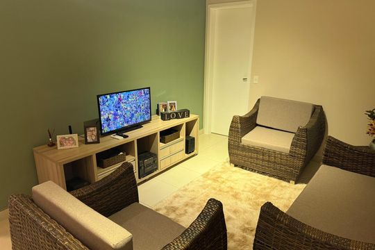 Sala de apartamento para alugar com 1 quarto, 54m² em Jardim Sao Luiz, Ribeirão Preto