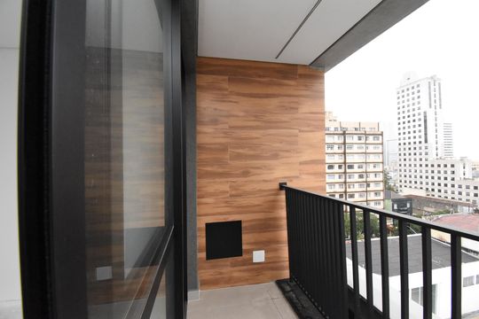 Sacada de apartamento à venda com 2 quartos, 51m² em Centro, Curitiba