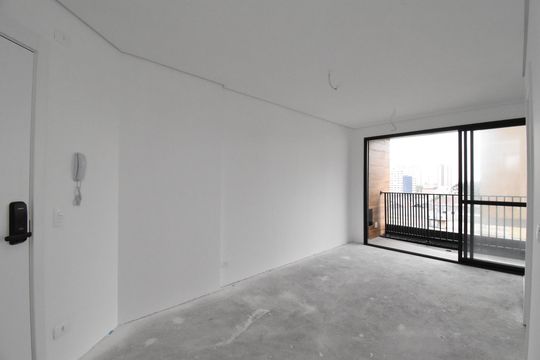 Sala de apartamento à venda com 2 quartos, 51m² em Centro, Curitiba