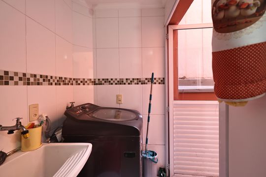 Lavanderia de apartamento à venda com 3 quartos, 84m² em Parque das Nações, Santo André