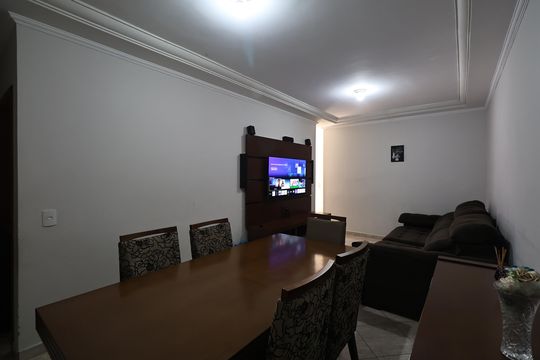 Sala de apartamento à venda com 3 quartos, 84m² em Parque das Nações, Santo André