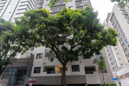 Fachada de apartamento para alugar com 1 quarto, 27m² em Bela Vista, São Paulo
