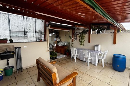 Cobertura  de apartamento à venda com 2 quartos, 74m² em Vila Homero Thon, Santo André