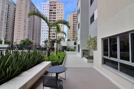 Área comum de apartamento para alugar com 2 quartos, 61m² em Conjunto Habitacional Calux, São Bernardo do Campo