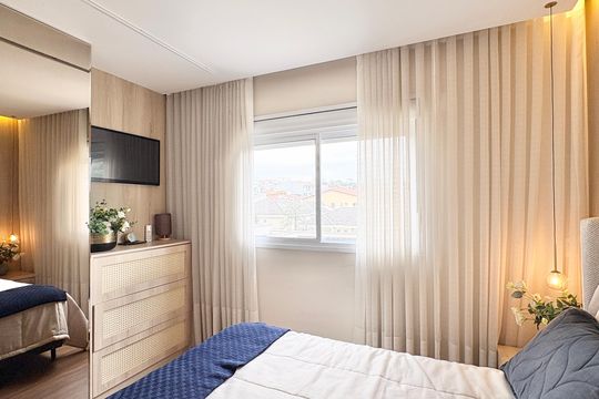 Suíte 1 de apartamento à venda com 2 quartos, 98m² em Parque Sao Domingos, São Paulo